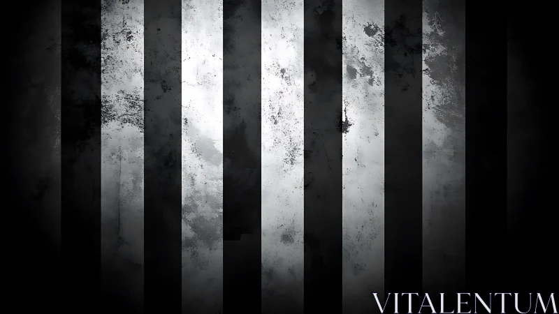 Gentle light emerging through bold moody stripes.