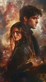 Dual portrait in turbulent chromatic combustion field.