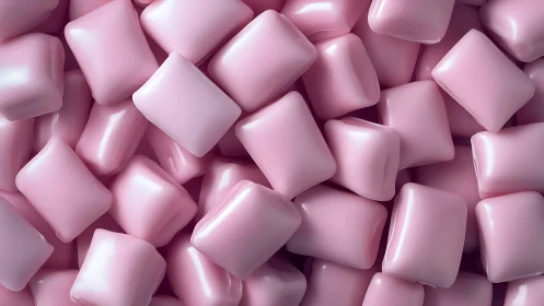 Volumetric Pink Cubes: Glossy 3D Composition with Depth.