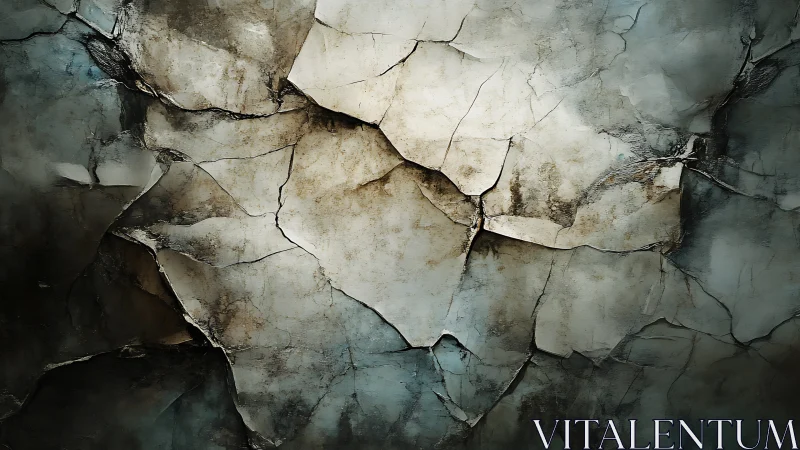 Layered fractured stone surface with weathered texture pattern.