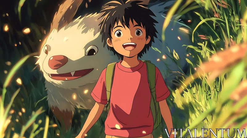 Joyful forest wanderer and gentle creature companion.