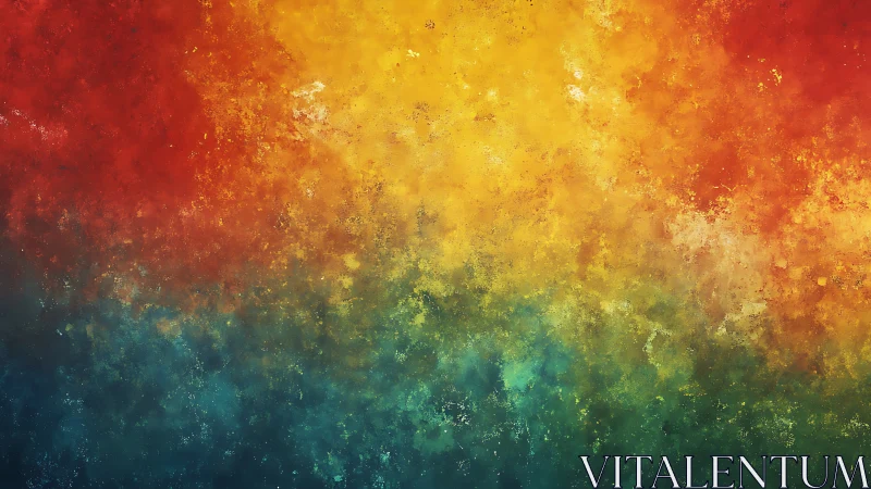 Vibrant abstract gradient with fiery warm to cool spectrum.