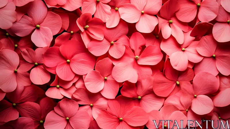 Thousands of coral petals dance in layered dimensional harmony