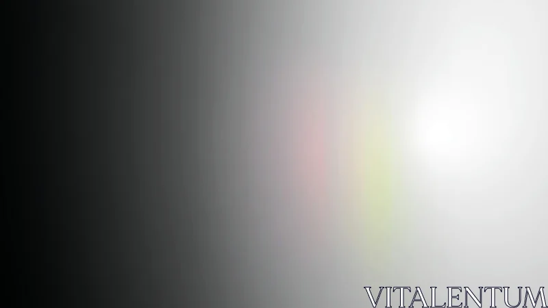 Monochrome gradient with central light flare effect.