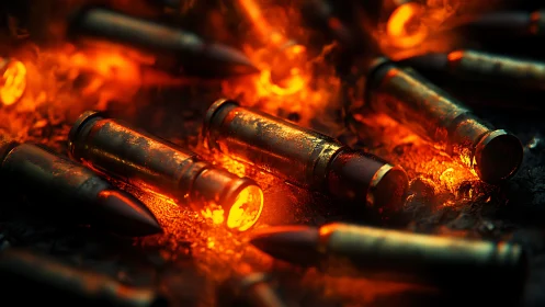 Molten Cartridges Ignite Against Inferno's Dance