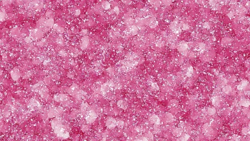 Pink glitter texture shows dense, evenly scattered sparkle