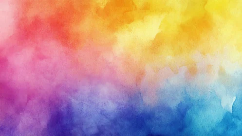 Multicolor gradient watercolor background texture surface.