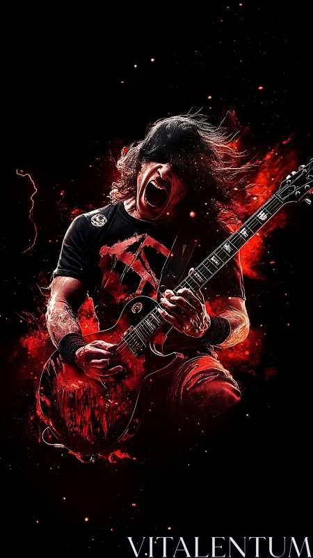 Firestorm Guitarist Ignites a Crimson Shockwave of Sound.