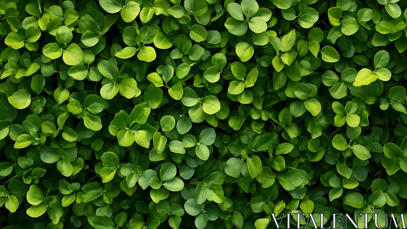 Leafy chorus hums in overlapping circles of fresh green