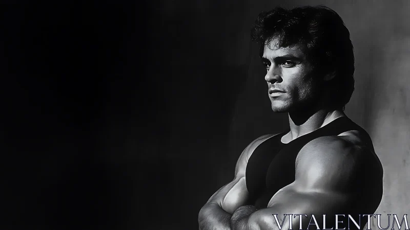 Strong silhouette in quiet light, a calm portrait of power.