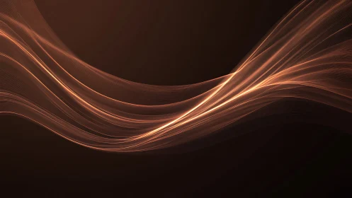 Copper light rivers drift gracefully across silent dusk