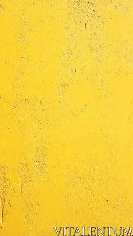 Sunlit yellow wall with cozy texture and quiet charm.