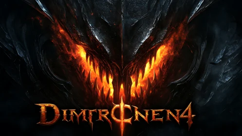 Volcanic demonic visage in high-contrast infernal rendering.