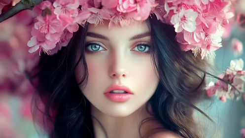 Soft spring portrait blooms with gentle color and quiet grace