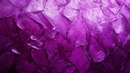 Shattered amethyst planes quietly hum with electric light