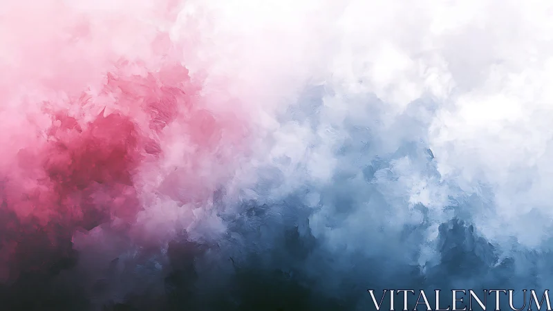 Colorstorm gradient clouds in soft abstract fusion.