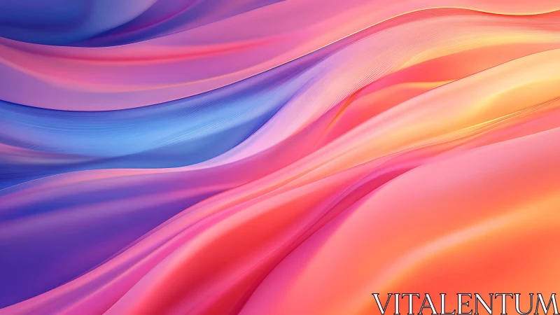 Colorful flowing gradient waves in soft abstract motion.