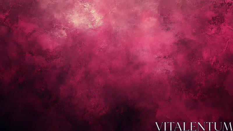 Crimson nebula mist quietly swirls across a textured void