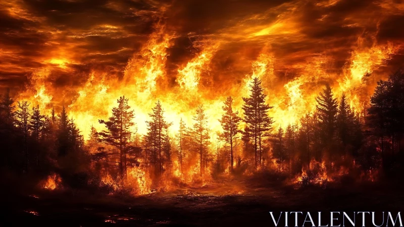 Inferno's Silent Crescendo Swallows the Boreal Wilderness