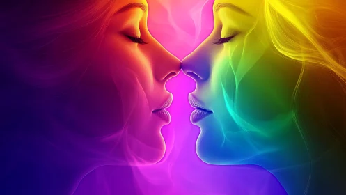 Two Souls Mirror in Prismatic Echo