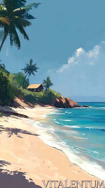 Tropical Coastal Paradise with Hidden Beachside Cottage.