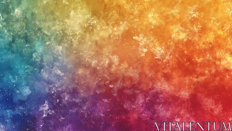 Textured gradient background in full rainbow spectrum.