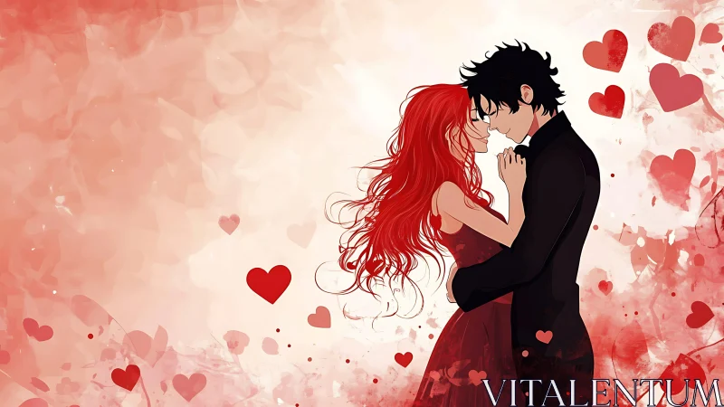 Two Hearts Drawn Close, Love in the Moment.