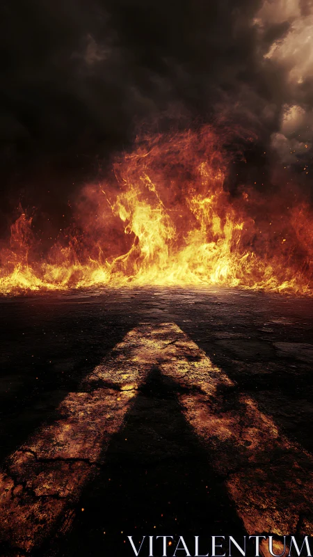 Massive Inferno: Radiant Combustion Dynamics with Geometric Flame Geometry.