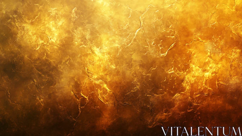 Molten Chaos Erupts in Golden Flame Pandemonium