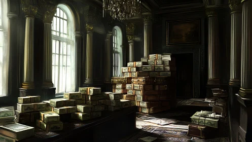 Sunlit vault of forgotten ledgers and stubborn secrets.