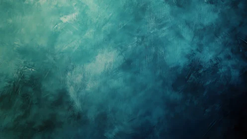 Teal and blue textured abstract background artwork.