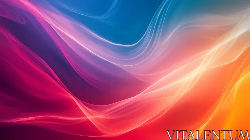 Flowing neon gradients in luminous abstract motion study.