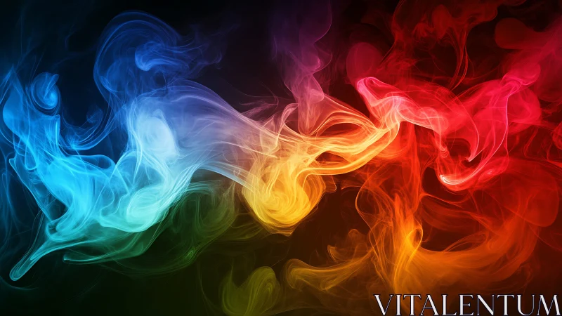 Spectral turbulence of multichromatic gaseous vortices rendered.