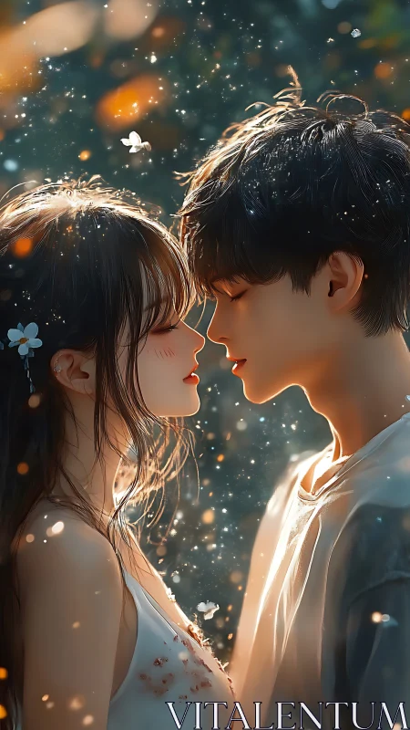 Two Souls Converge in Ethereal Luminescence