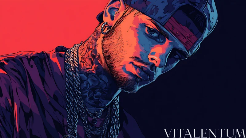 Neon-lit rapper leans into the shadows and rewrites cool