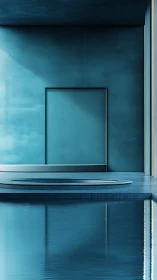 Calm indoor pool scene invites quiet reflection and rest