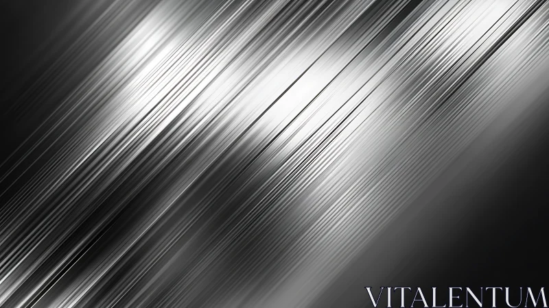 Metallic diagonal streaks form high contrast linear texture