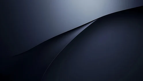 Elegant abstract dark wave design with minimalist gradient style.