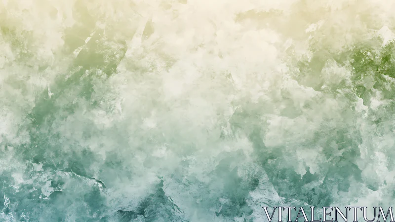 Gradient textured surface shows diffuse green to beige transition