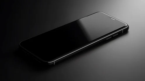 High-end smartphone rendering: curved OLED display, premium industrial design. Luxe tech aesthetic.