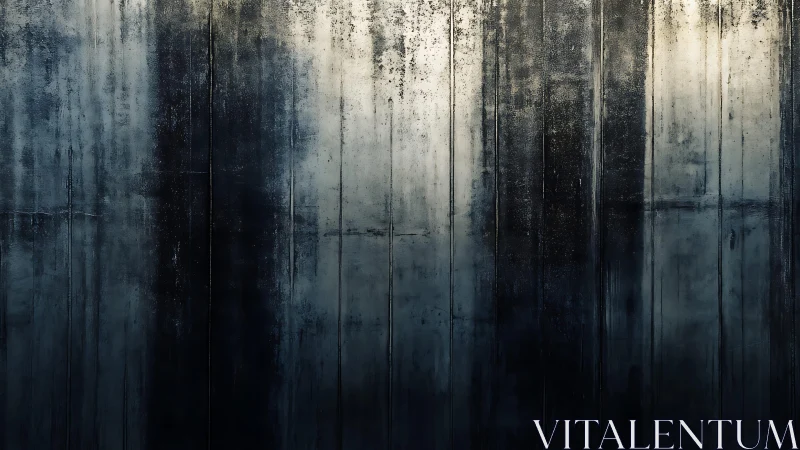 Weathered industrial metal wall with moody abstract texture.