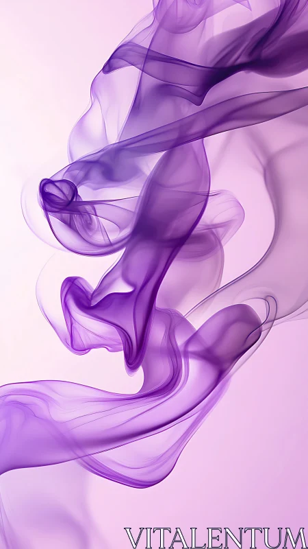 Chromatic violet vapor dynamics in translucent fluid ribbons.