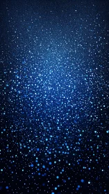 Blue particulate luminance field with depth gradient simulation.