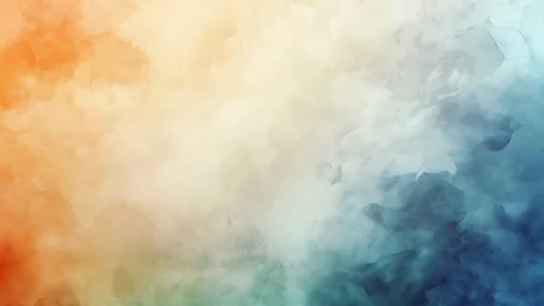 Abstract color gradient cloud texture blends warm and cool tones.