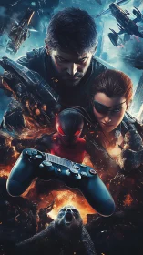 Gamepad ignites a cinematic clash of heroes and galaxies