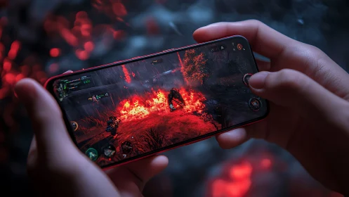 Hellfire skirmish ignites a smartphone&rsquo;s midnight battlefield.