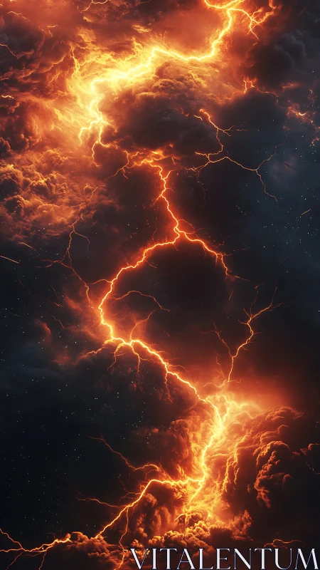 Electric Storm Surge Through Dimensional Clouds.