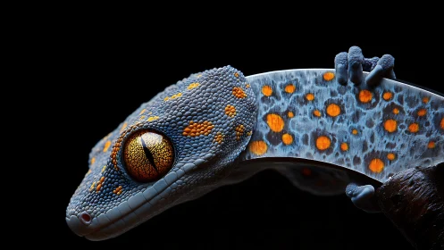 Macro biometric study of speckled gecko ocular surface topology.