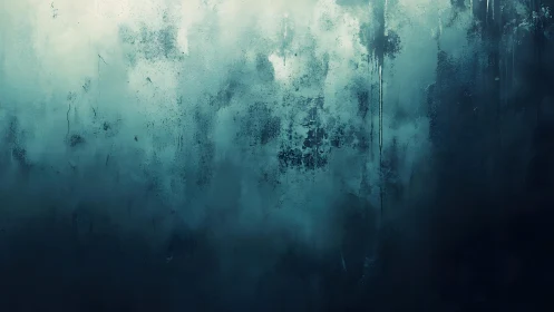 Abstract blue and teal gradient textured wall art background.