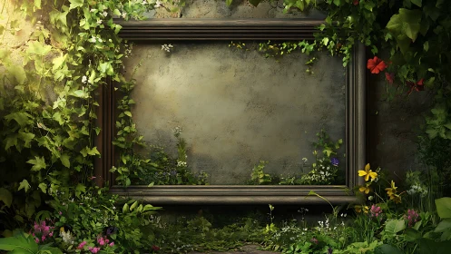 Garden-framed wall inviting daydreams and quiet stories.